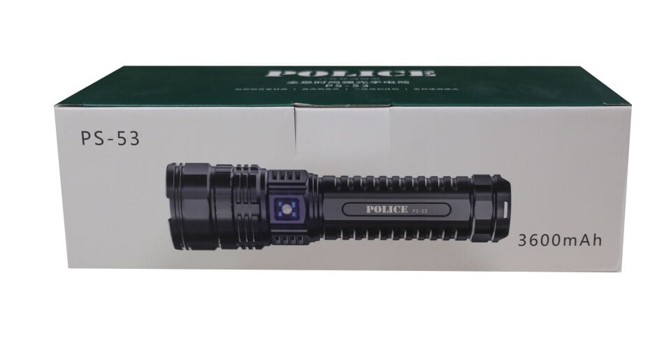 Police Ps-53 Zoom, Powerbank Özellikli Şarjlı El Feneri