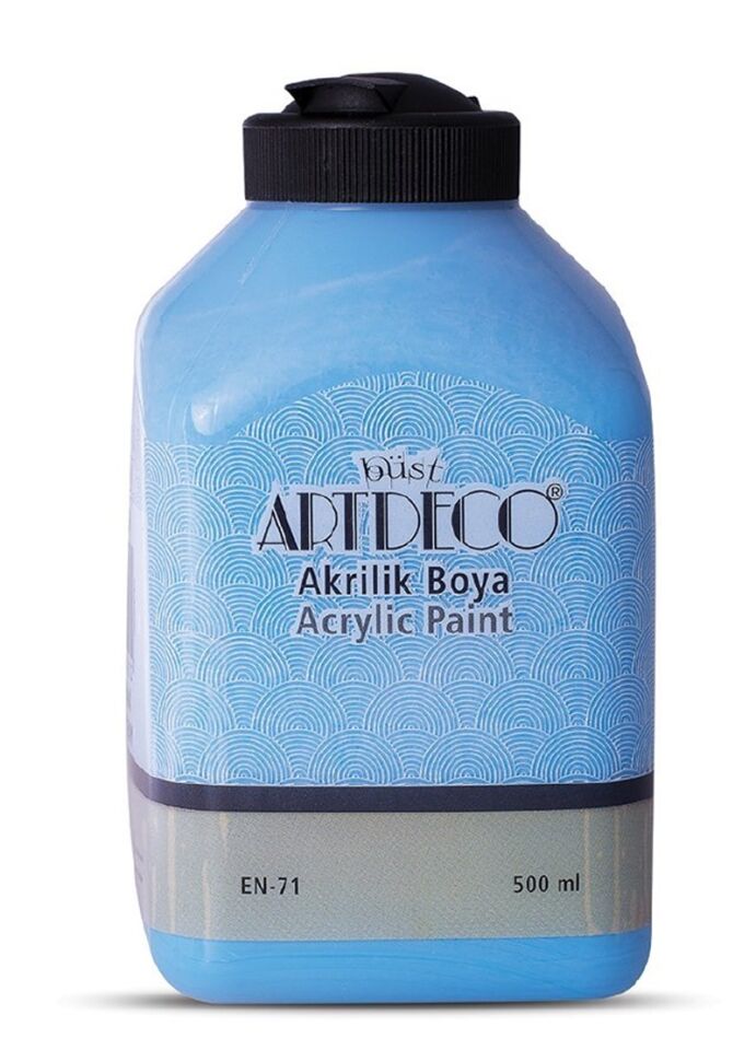 Artdeco Akrilik Boya 500ml Bulut Mavi 3609 Lv-y-070l-3609