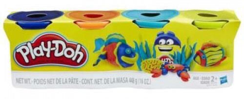 Play-doh Oyun Hamuru 4'lü Paket 448gr Play-b5517