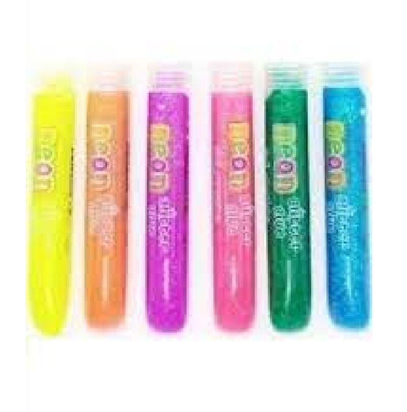 Pensan Simli Sıvı Yapıştırıcı Kidz Neon-confetti Pastel Pe99140npsy