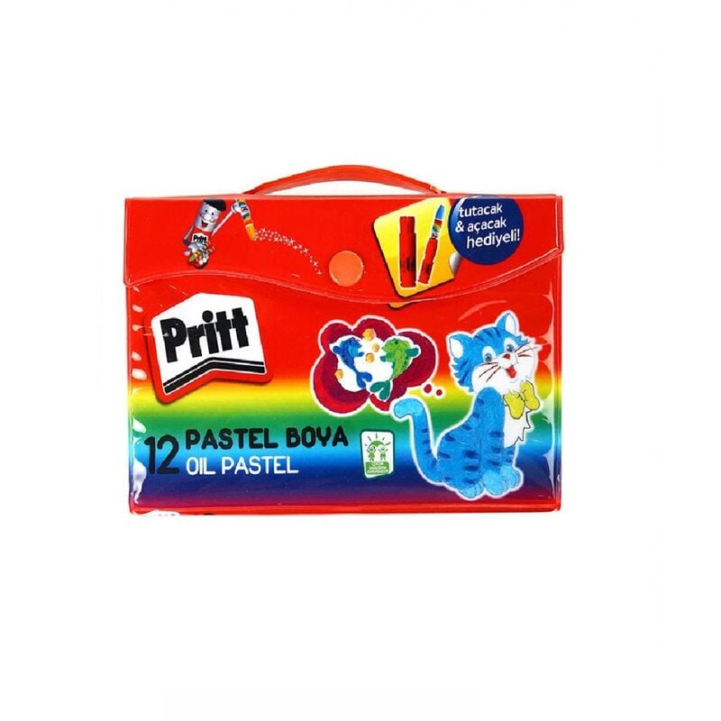 Pritt Pastel Boya 12 Li Çantalı 1048062