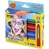 Nova Color Yüz Boyası Set 4 Lü Nc-211