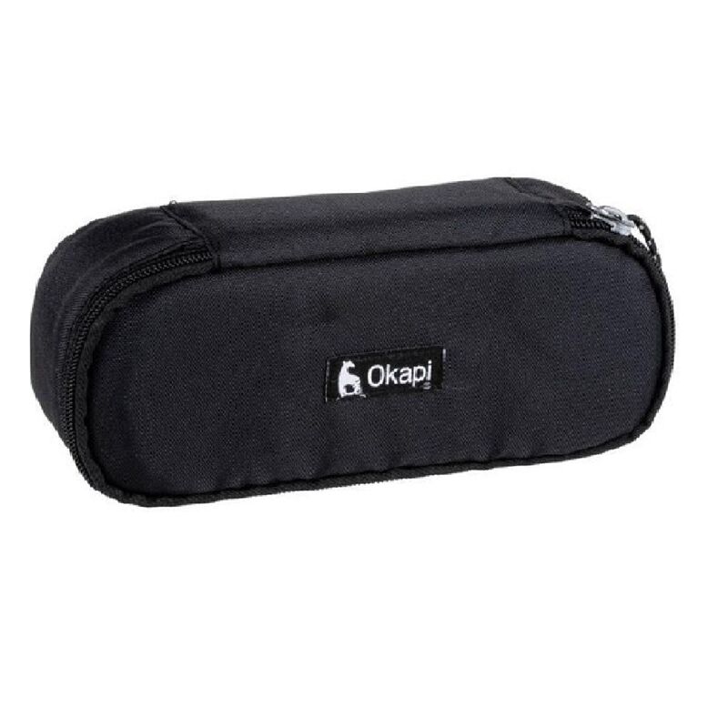 Okapi Kalem Çantası Oval Siyah (okp-121 / S)