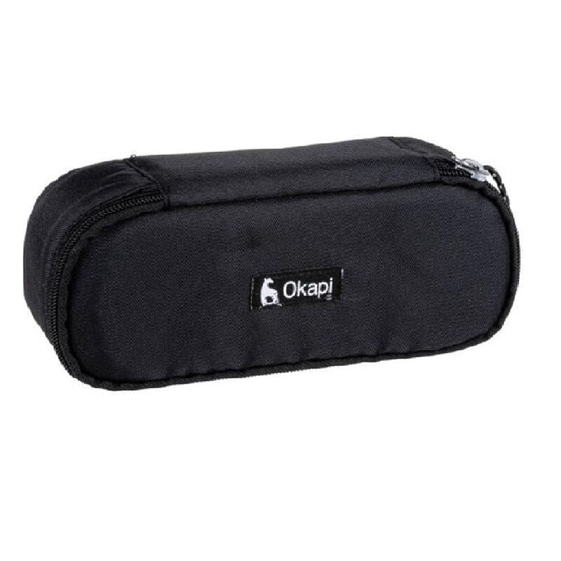 Okapi Kalem Çantası Oval Siyah (okp-121 / S)