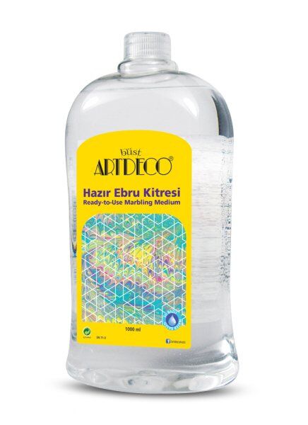 Artdeco Ebru Kitresi Hazır 1000 Ml Sıvı Lv-y-015m-1000