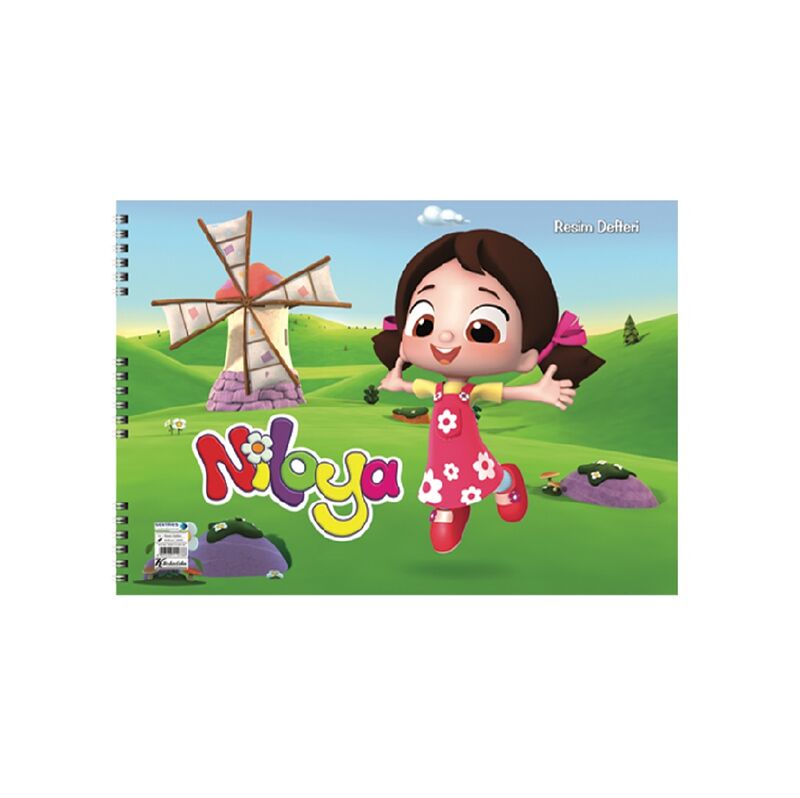 Keskin Color Resim Defteri 25x35 Cm 15 Yp. Spiralli Niloya 300215-89