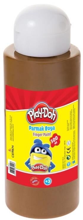 Play-doh Parmak Boyası 500 Ml. Kahverengi Play-pr033