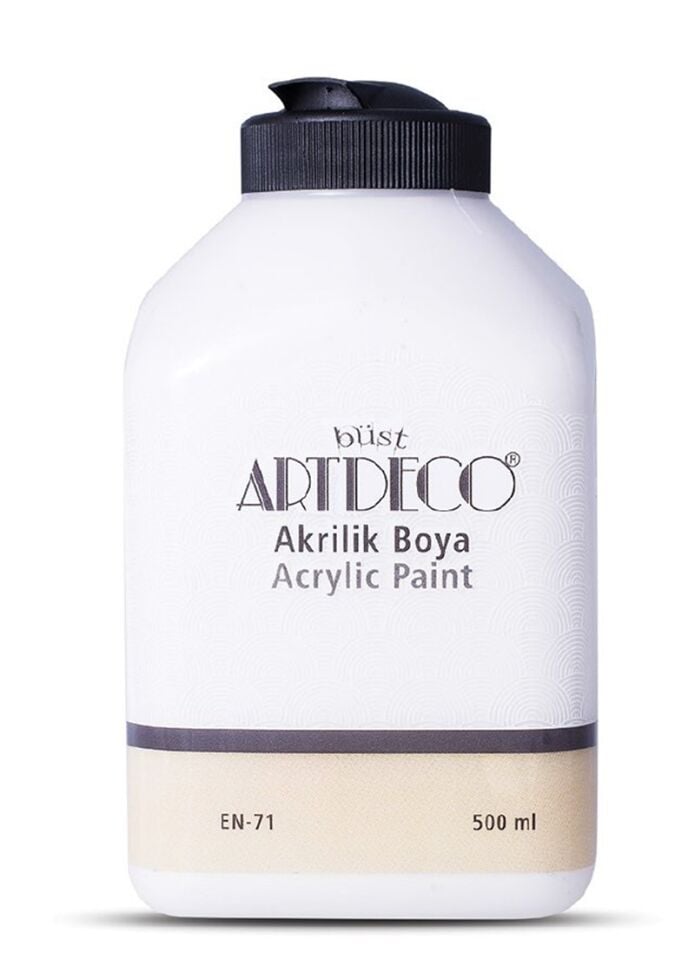 Artdeco Akrilik Boya 500ml Ekru 3002 Lv-y-070l-3002