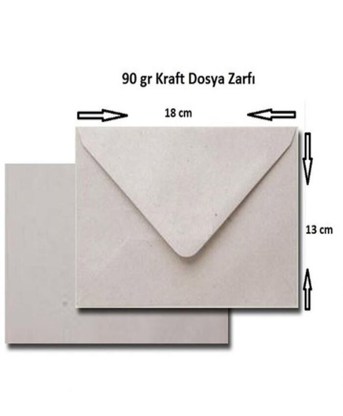 Oyal Dosya Zarfı 13x18 Cm Kraft 90 Gr 30004115