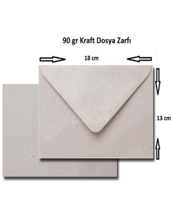 Oyal Dosya Zarfı 13x18 Cm Kraft 90 Gr 30004115