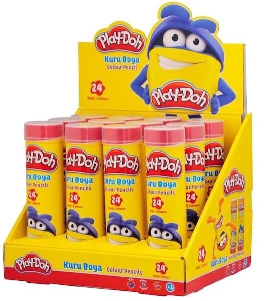 Play-doh Kuruboya Tüp 24 Renk Play-ku007