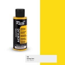 Rich Master Akrilik Boya 120 Cc Güneş Sarı Akr-120-113