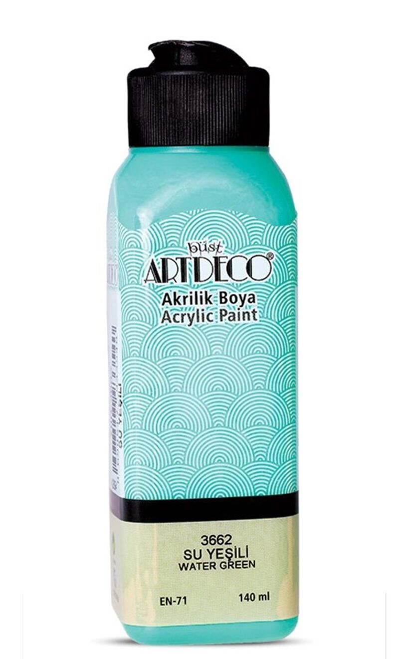 Artdeco Akrilik Boya 140ml Su Yeşili 3662 Lv-y-070r-3662