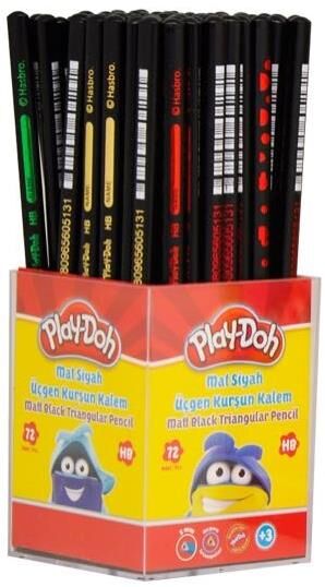 Play-doh Mat Üçgen Kurşun Kalem 72'li Play-kk005
