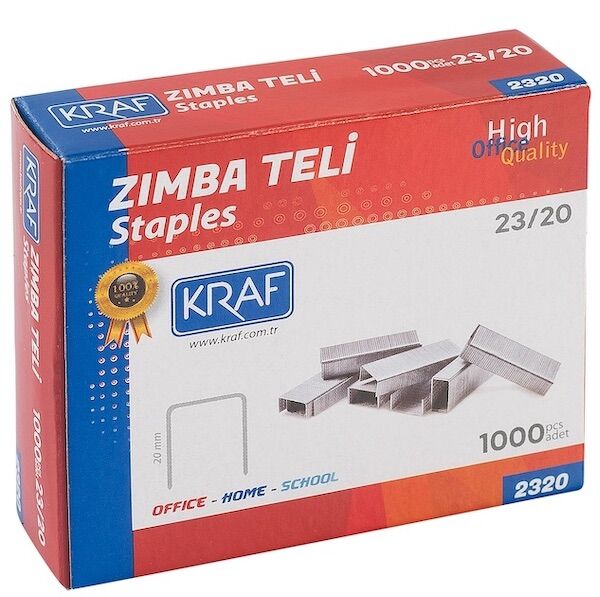 Kraf Zımba Teli 23/20 1000'li 2320