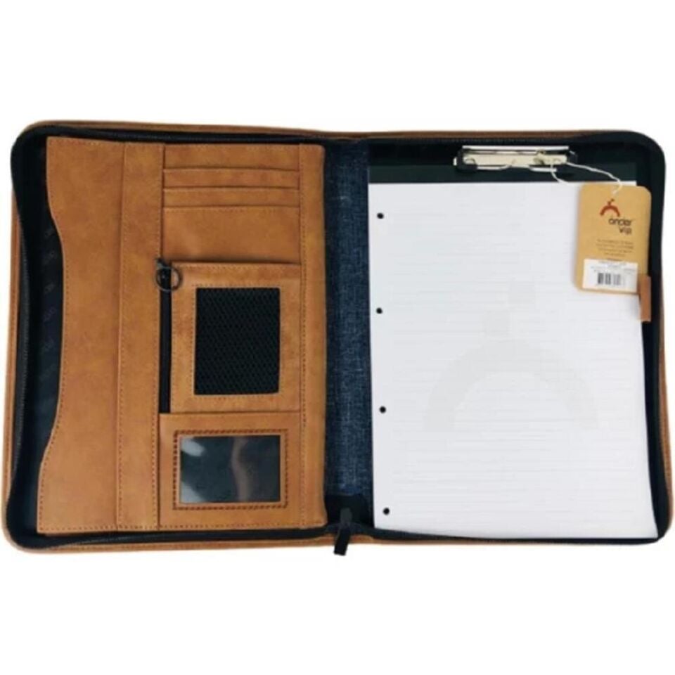 Önder Önder Exculısıve A4 Fermuarlı El Portföyü Lacivert 804-06