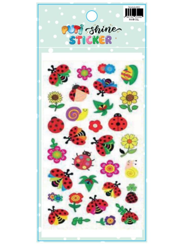 Puti Sticker Uğur Böceği Pt-10052