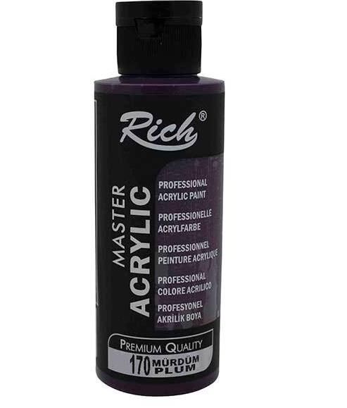Rich Master Akrilik Boya 120 Cc Mürdüm Akr-120-170