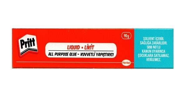 Pritt Sıvı Yapıştırıcı No:11 90 Gr Solvent İçerir 964531