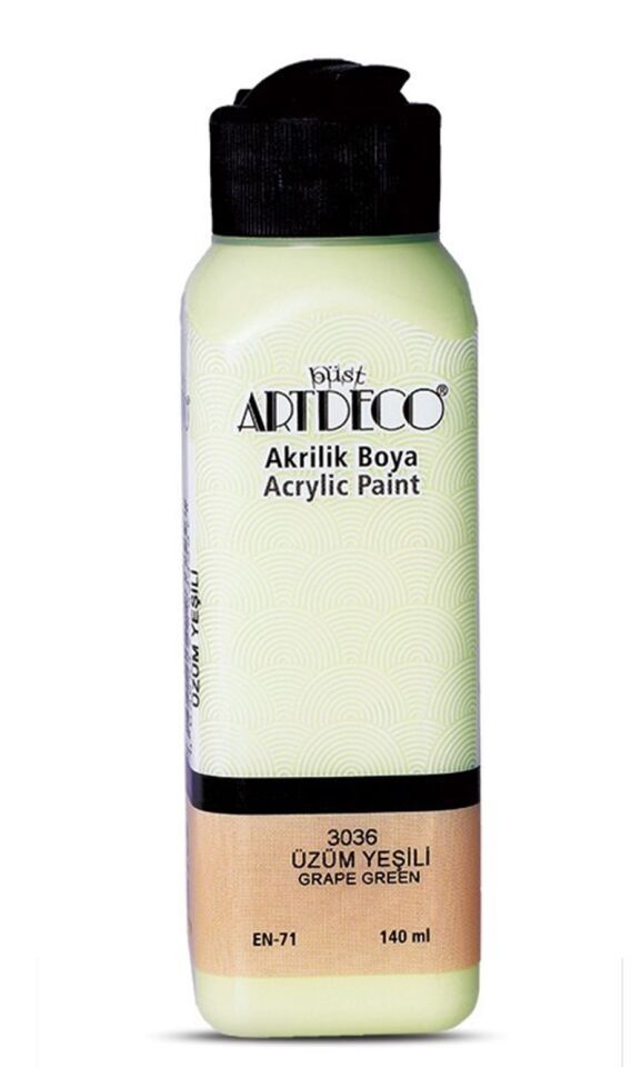 Artdeco Akrilik Boya 140ml Üzüm Yeşili 3036 Lv-y-070r-3036
