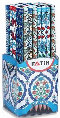 Fatih Kurşun Kalem Desenli Seramik Fa-17450