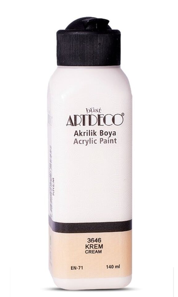 Artdeco Akrilik Boya 140ml Krem 3646 Lv-y-070r-3646