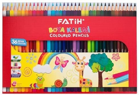 Fatih Kuruboya 36'lı Karton Kutu Tam Boy Fa-33245