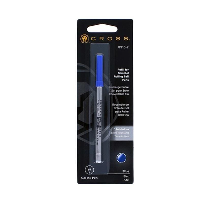 Cross İnce Jel Roller Refili Mavi (spire Rolelr)blistr 8910-2