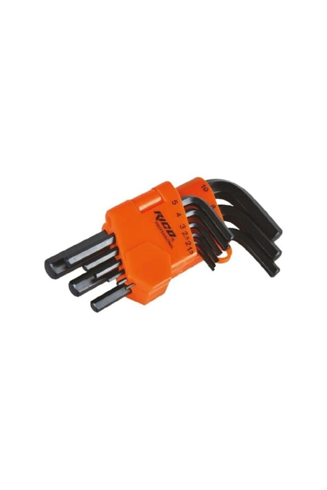 Rıco 013-rc2899 Düz Kısa 9lu Alyan Takımı