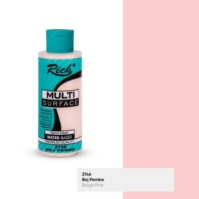 Rich Multi Surface Akrilik Boya 120 Cc Bej Pembe Mls-120-2146