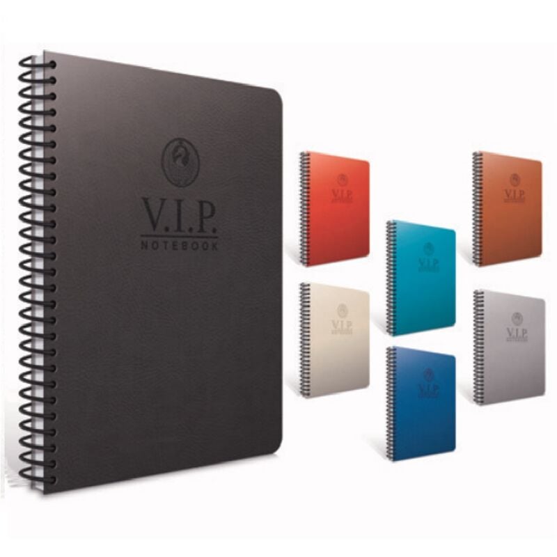 Gıpta Defter A4 140 Yp. Çizgili Deri Kapak Spiralli Vıp 3-1080000-2011