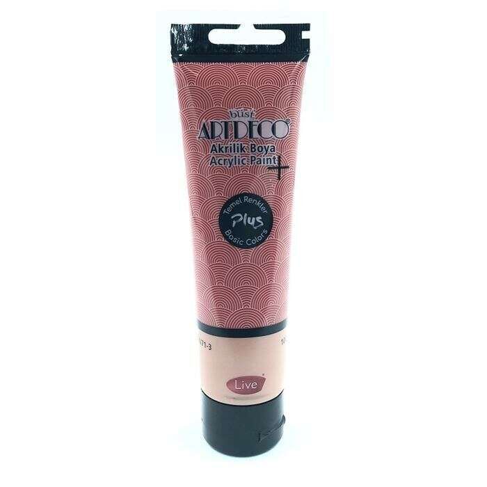 Artdeco Plus Akrilik Boya 100ml Tüp Oksit Kırmızı 490 Lv-y-t70d-490