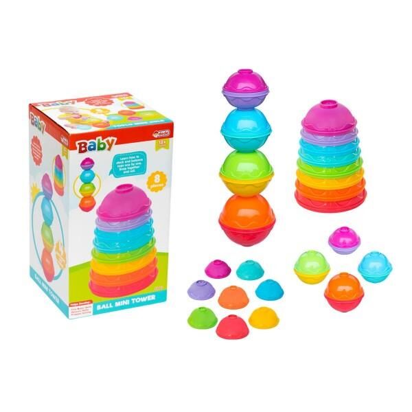 Dede Toplu Mini Kule 8 Parça Dede-03467