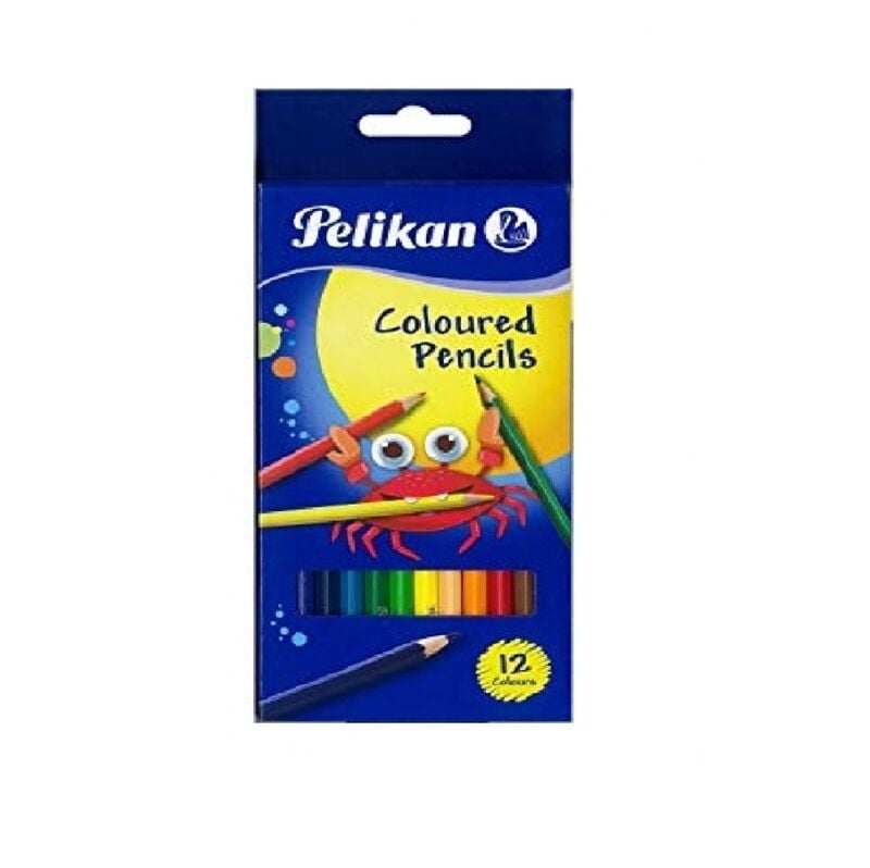 Pelikan Üçgen Kuru Boya Kalemi 12lü Kutu P-700115