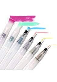 Rich Art-x Ekonomik Su Hazneli 6'lı Suluboya Kalem Seti Frç-15223