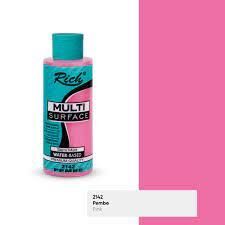 Rich Multi Surface Akrilik Boya 120 Cc Pembe Mls-120-2142