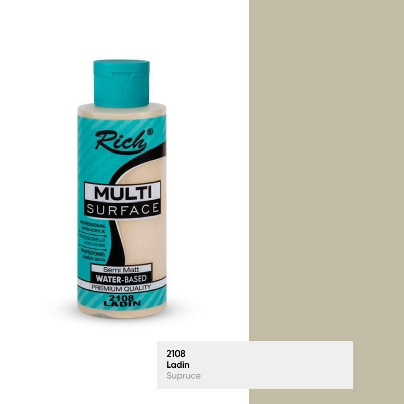 Rich Multi Surface Akrilik Boya 120 Cc Ladin Mls-120-2108