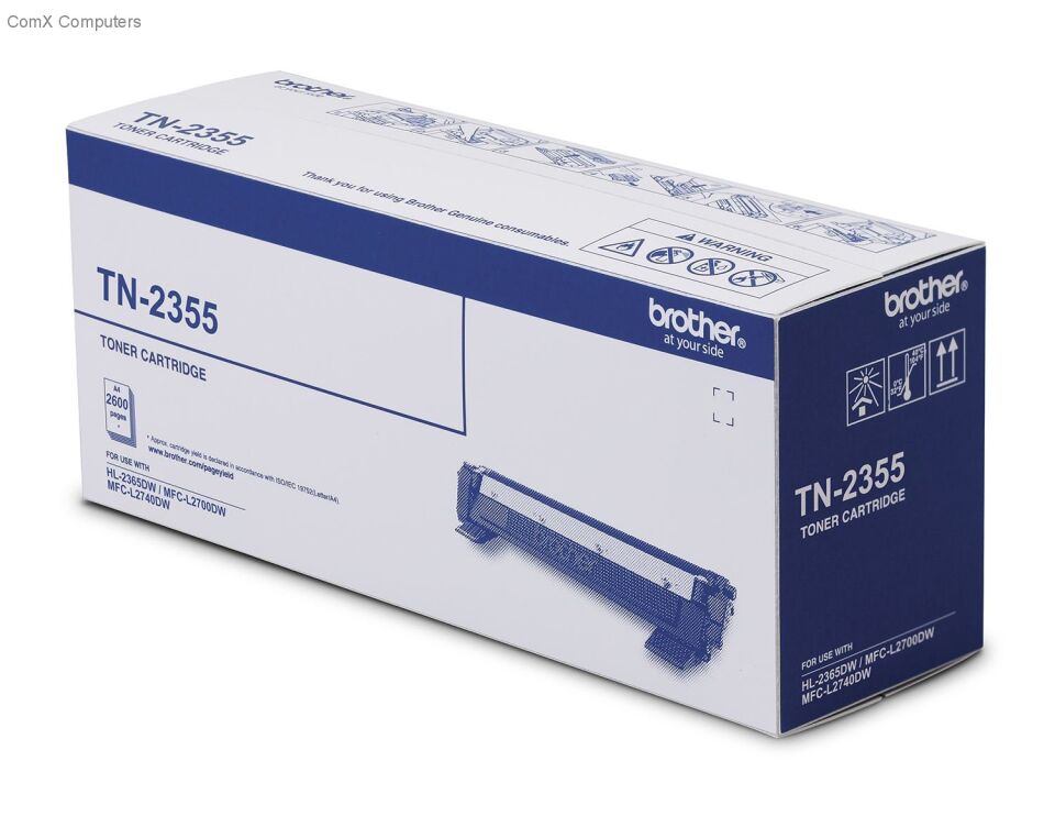 Brother Tn-2355 2.600 Sayfa Black Siyah Toner Hl-2365 Mfc-2740-2700