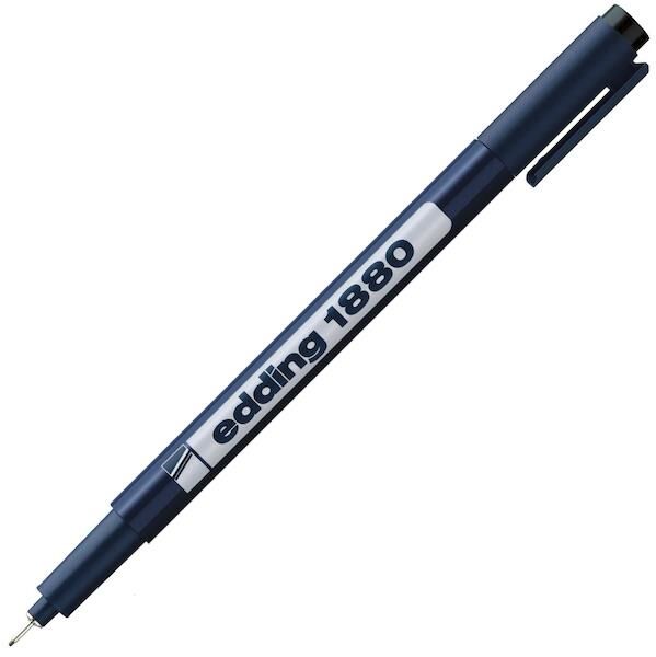 Edding Teknik Çizim Kalemi 0.1 Mm Sıyah (e-1880) Ed188001mm01