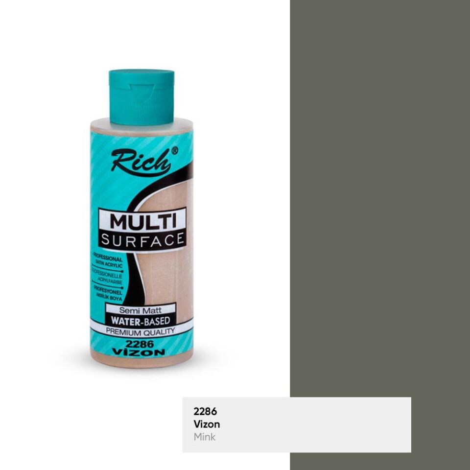 Rich Multi Surface Akrilik Boya 120 Cc Vizon Mls-120-2286
