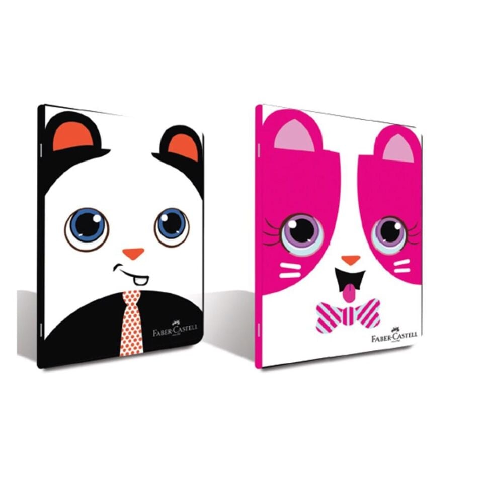 Faber Castell Defter A4 40 Yp. Kareli Pp Kapak Dikişli 000173