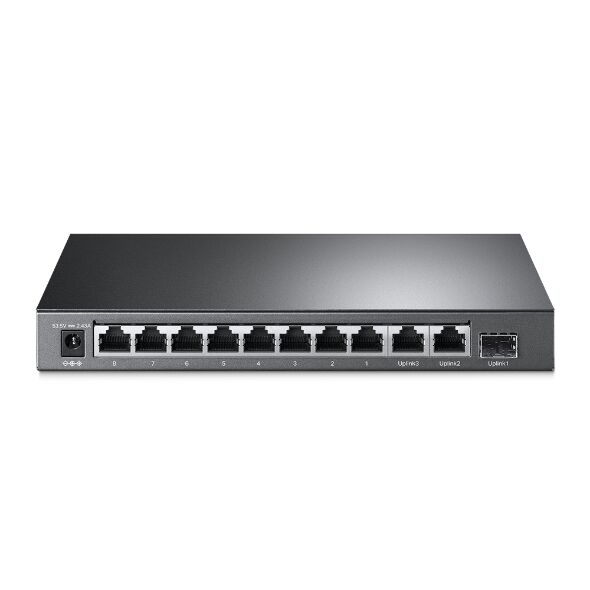 Tp-link Tl-sl1311mp 8 Port 10-100 Mbps 2 Port 10-100-1000 Mbps Switch 1 Port Sfp
