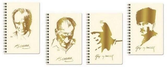 Keskin Color Defter A6 80 Yp Çizgili Ata Not Spiralli 140320-99