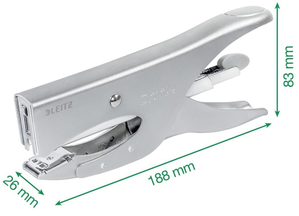 Leitz Zımba Pens Tipi 24/6 40 Sayfa Gri 5549-00-81