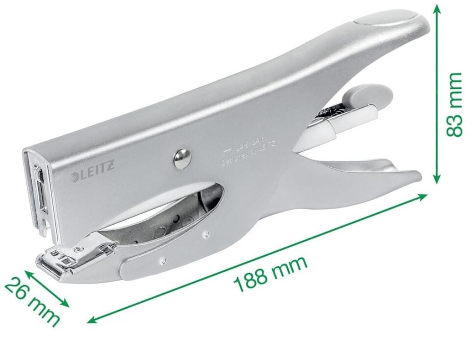 Leitz Zımba Pens Tipi 24/6 40 Sayfa Gri 5549-00-81