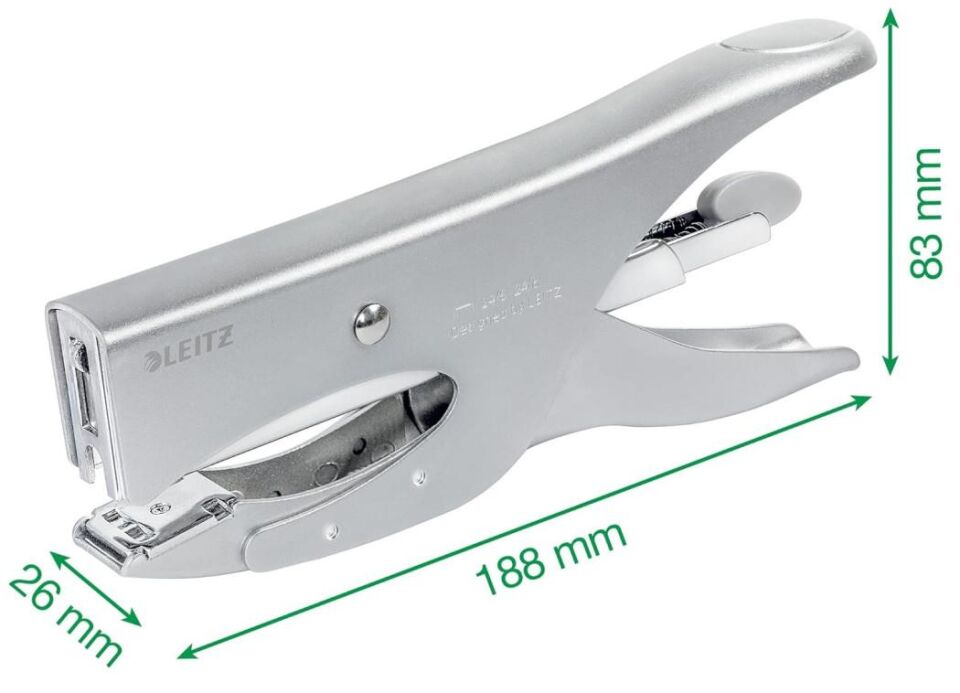 Leitz Zımba Pens Tipi 24/6 40 Sayfa Gri 5549-00-81