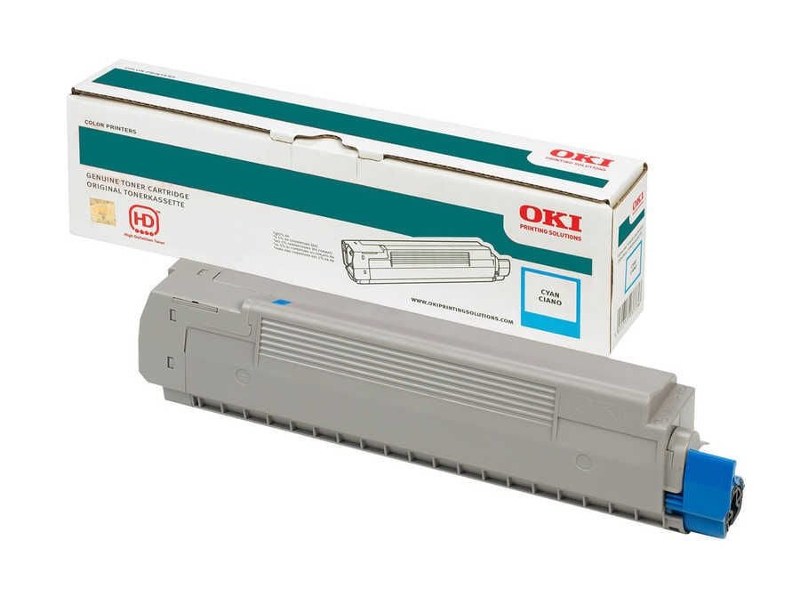 Oki C824-834-844 5bin Sayfa Cyan Mavi Toner 47095703