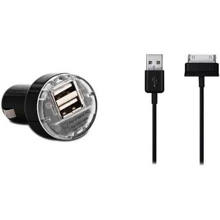 S-link Smg-482 Samsung Tabletler 2in1 2000mah 2 Usb Araba Şarj Kablosu