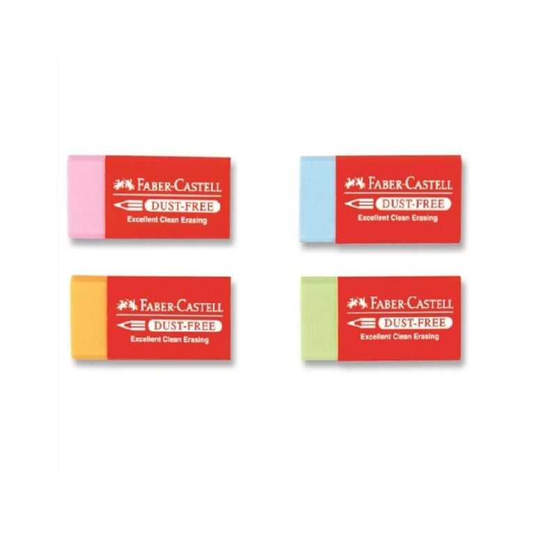 Faber Castell 1871/25 Dust Free Renkli Silgi 1504