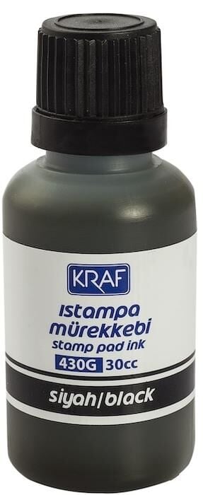Kraf Istampa Mürekkebi 30 Cc Siyah 430g